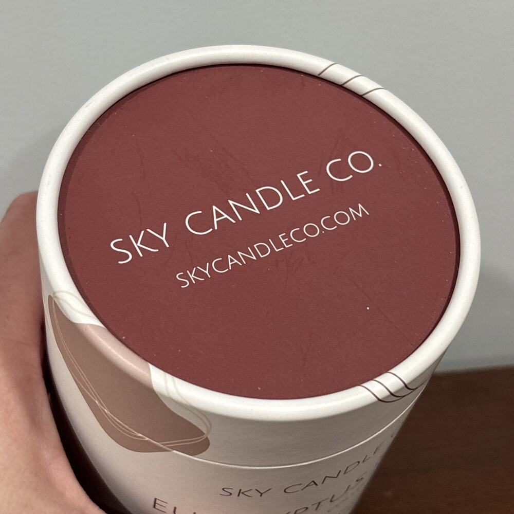 Sky Candle Company Boston Limited Winter Collection Eucalyptus And Fir 60 Hour - Picture 4 of 7